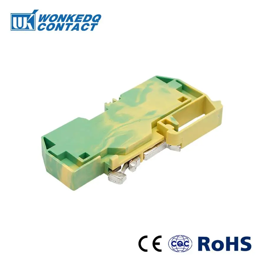 10 шт. 283 907 пружинный зажим для крепления Заземления 2 проводник PE разъем 16 мм²