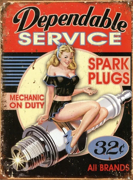 

Garage Shop Tin Sign Retro Vintage Tools Wall Art Car Man Cave Home Decor