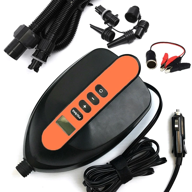 

Portable Electric Car Inflatable Pump air Pump for Outdoor Paddle Board and Boat airbed Kayak Stand Up Paddle Board