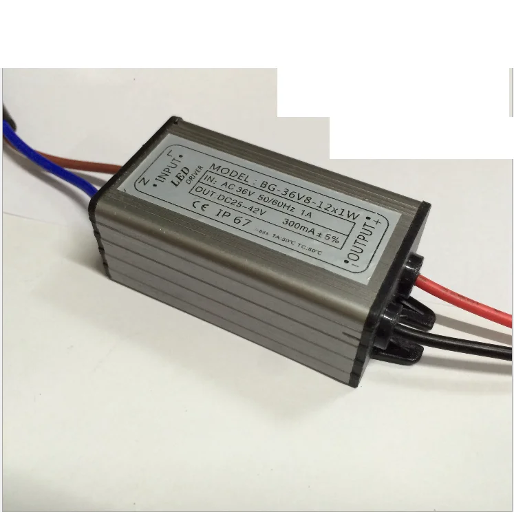 Светодиодный драйвер 8 12 Вт низкое напряжение водонепроницаемый уличной лампы