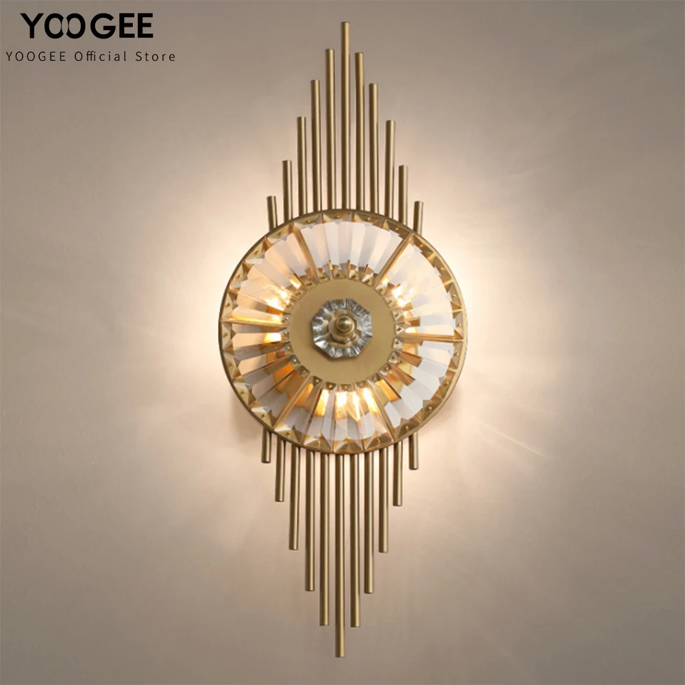 

New Modern Wall Lamp Home Decor Lighting Design Copper Gold Lamp Kitchen Island Dining Living Room Led Fixture