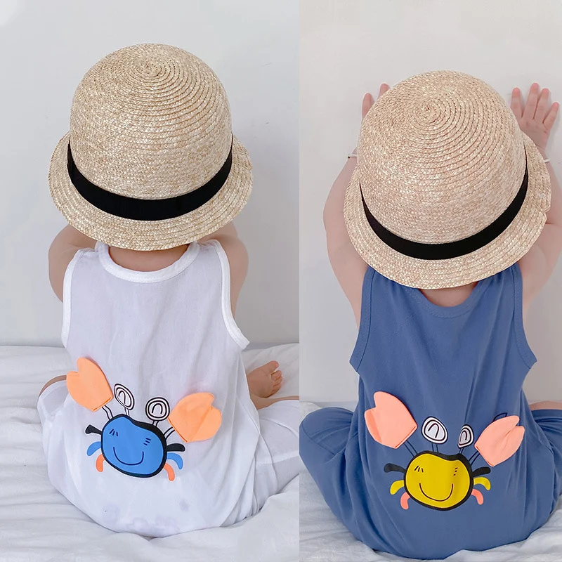 Летние комбинезоны без рукавов для маленьких мальчиков Одежда баскетбола Милый