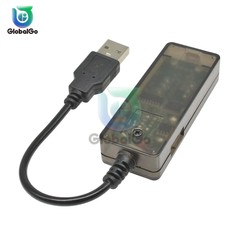 USB тестер постоянного тока измеритель напряжения 3 2 10 В амперметр ЖК дисплей