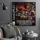 Настенный художественный постер Juice Wrld-Death Race for Love, постер на холсте, коллекционные поклонники, комнатные декоративные картины для дома