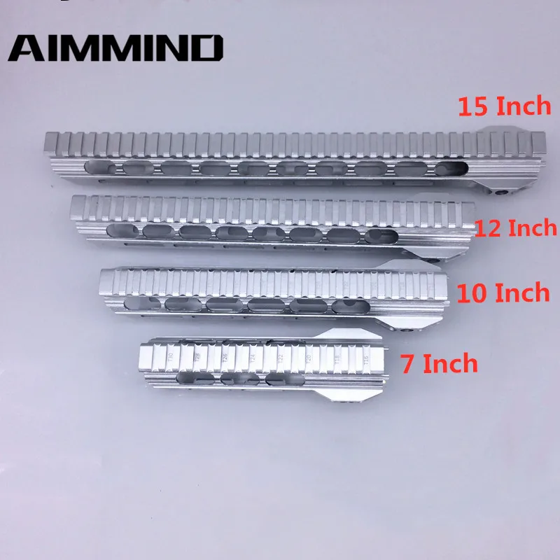 M-LOK mlok Handguard 7 10 12 15 дюймов AR15 M4 тонкий бесплатный поплавок Пикатинни MLOK .223 5 56 AR-15 |