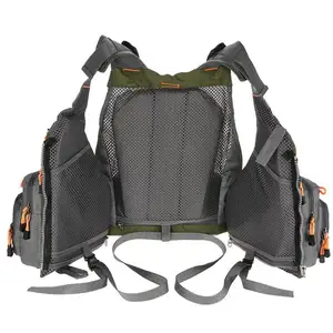 Спасательный жилет для взрослых, дышащий сетчатый жилет из полиэстера, для рыбалки и дрифтинга, плавания, парусного спорта