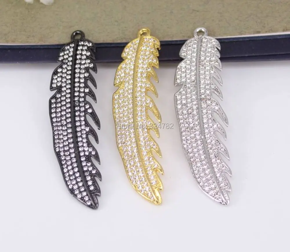 5 шт. металлические медные кубические циркониевые бусины с подвеской в виде