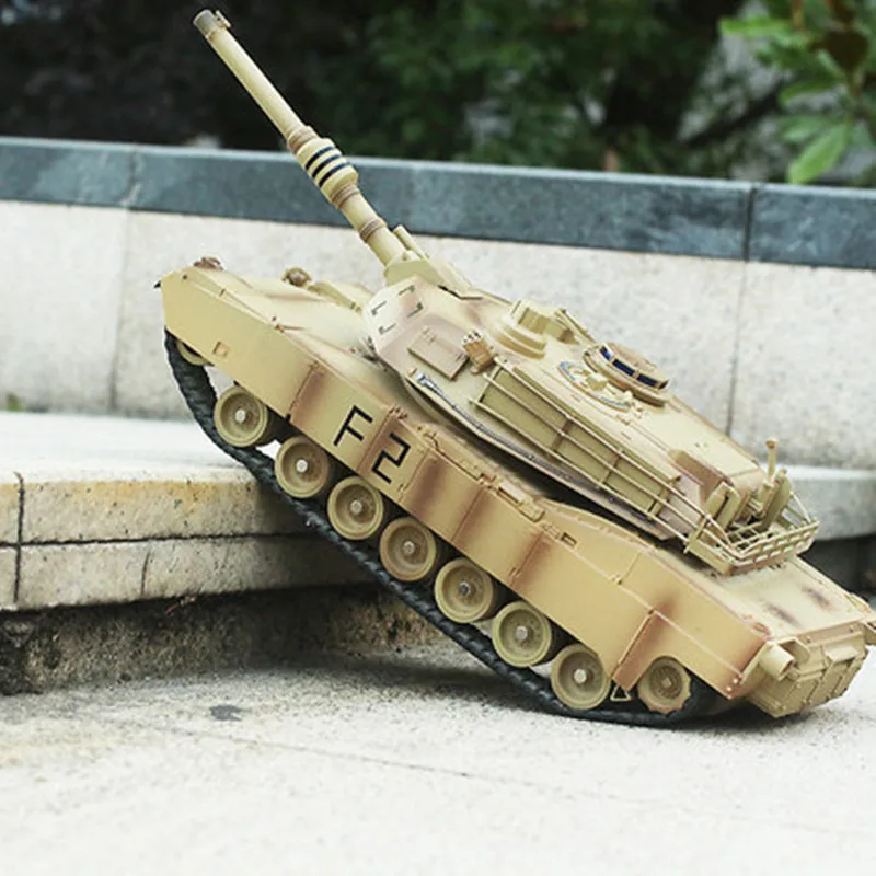 2 4 GHz Моделирование RC Танк Инфракрасный боевой танк Cannon & Emmagee пульт