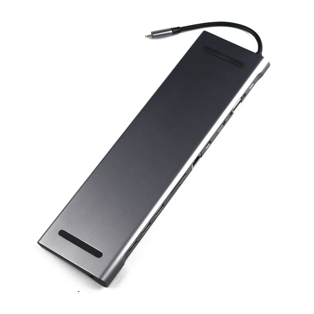 Type c концентратор HDMI адаптер USB type к 4K VGA 11 в 1 с DP|USB-хабы| |