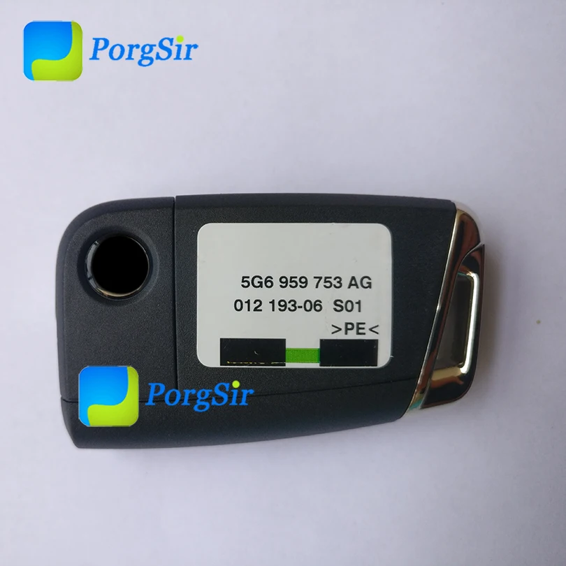 Ключ дистанционного управления с 3 кнопками 434 МГц для телефона лезвием HU66 FCCID: 5G6