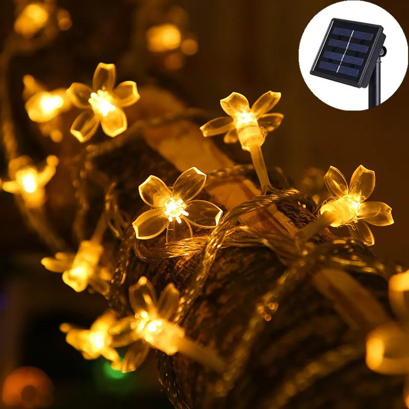 

Рождественская гирлянда на солнечной батарее, 50 светодиодов