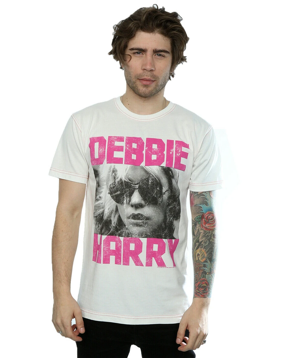 Футболка после шоу для мужчин Blondie Debbie Harry уличная одежда забавная
