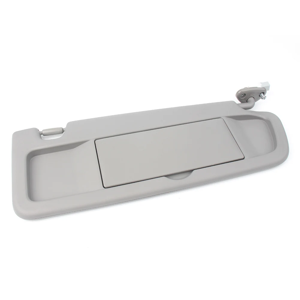 OEM Dark Grey Car Sun Visor Shade w/ Light &amp Mirror For Honda Civic 2006 2007 2008 2009 2010 2011 Right Side |