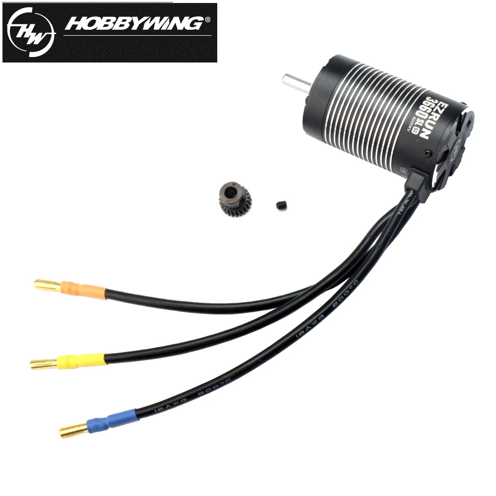 Щеточный электронный регулятор скорости Hobbywing EZRUN 3652 G2 5400KV/4000KV/3300KV 2 3S 4 поло