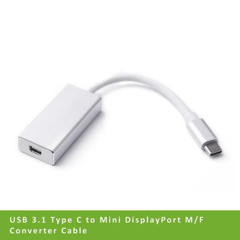USB Type C к Mini DisplayPort кабель адаптера DP поддержка разрешения 4K для нового Macbook ChromeBook
