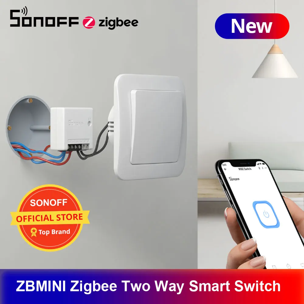 Умный переключатель SONOFF ZB MINI Zigbee 3 0 двухсторонний дистанционное управление через