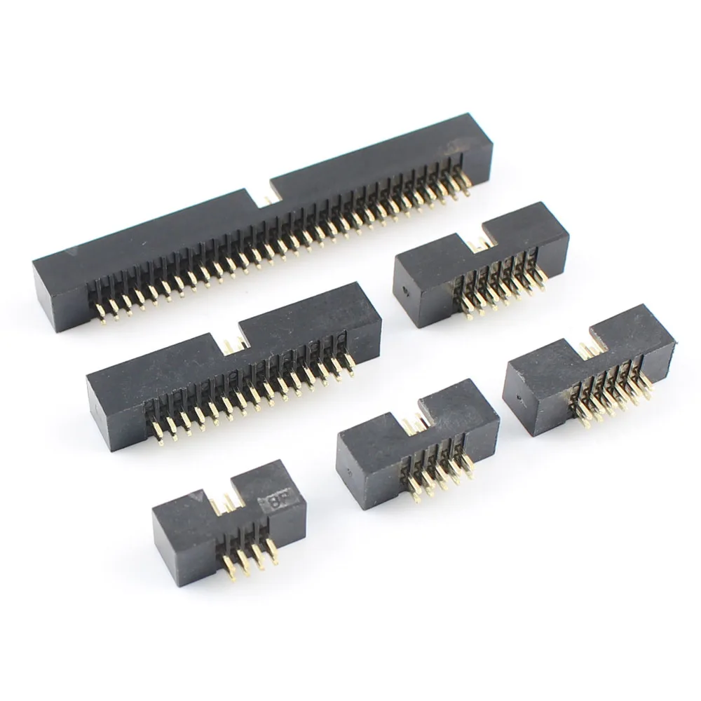 10 шт. 1 27 мм 8 12 14 16 20 26 30 34 40 50 60 Pin DC3 Штекерный разъем DIP прямой IDC 8P 10P 12P 14P 16P 20P 26P |