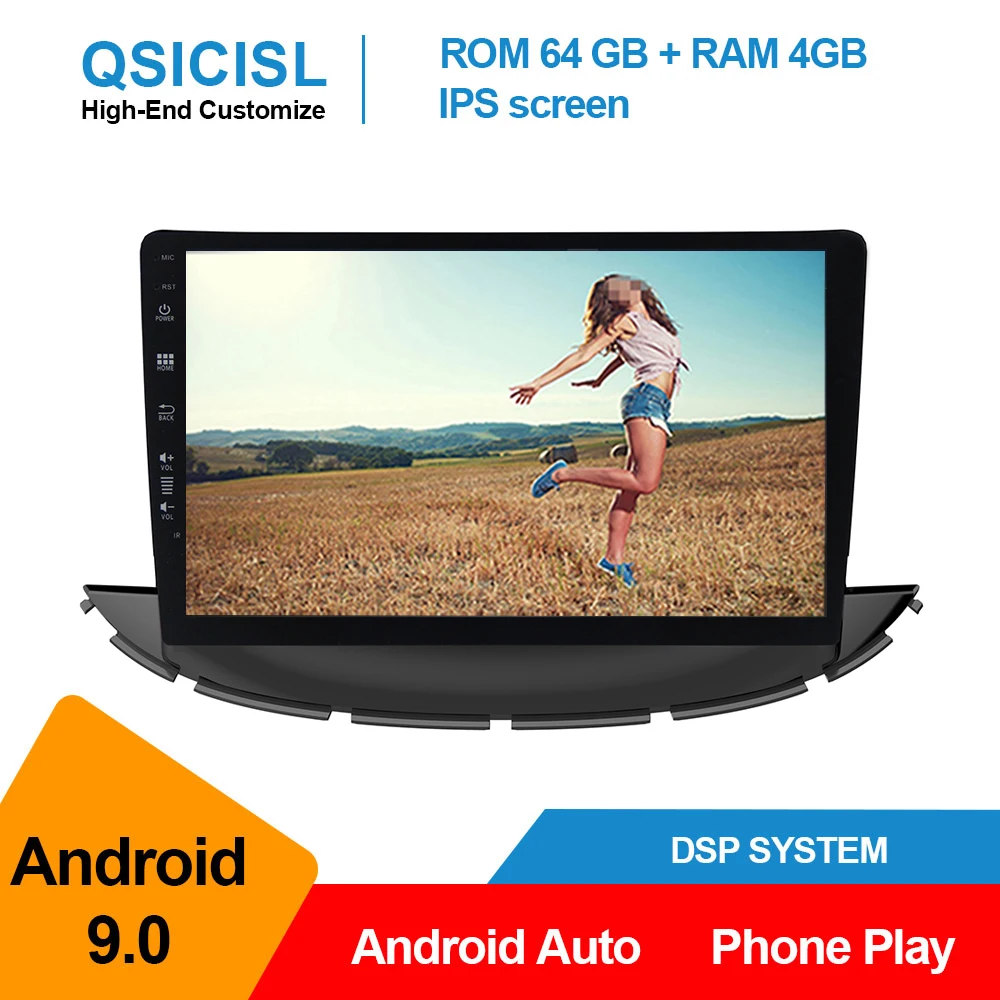 Новый Android 9 0 автомобильный Радио мультимедийный плеер для Chevrolet трекер 2017 ips &quot1