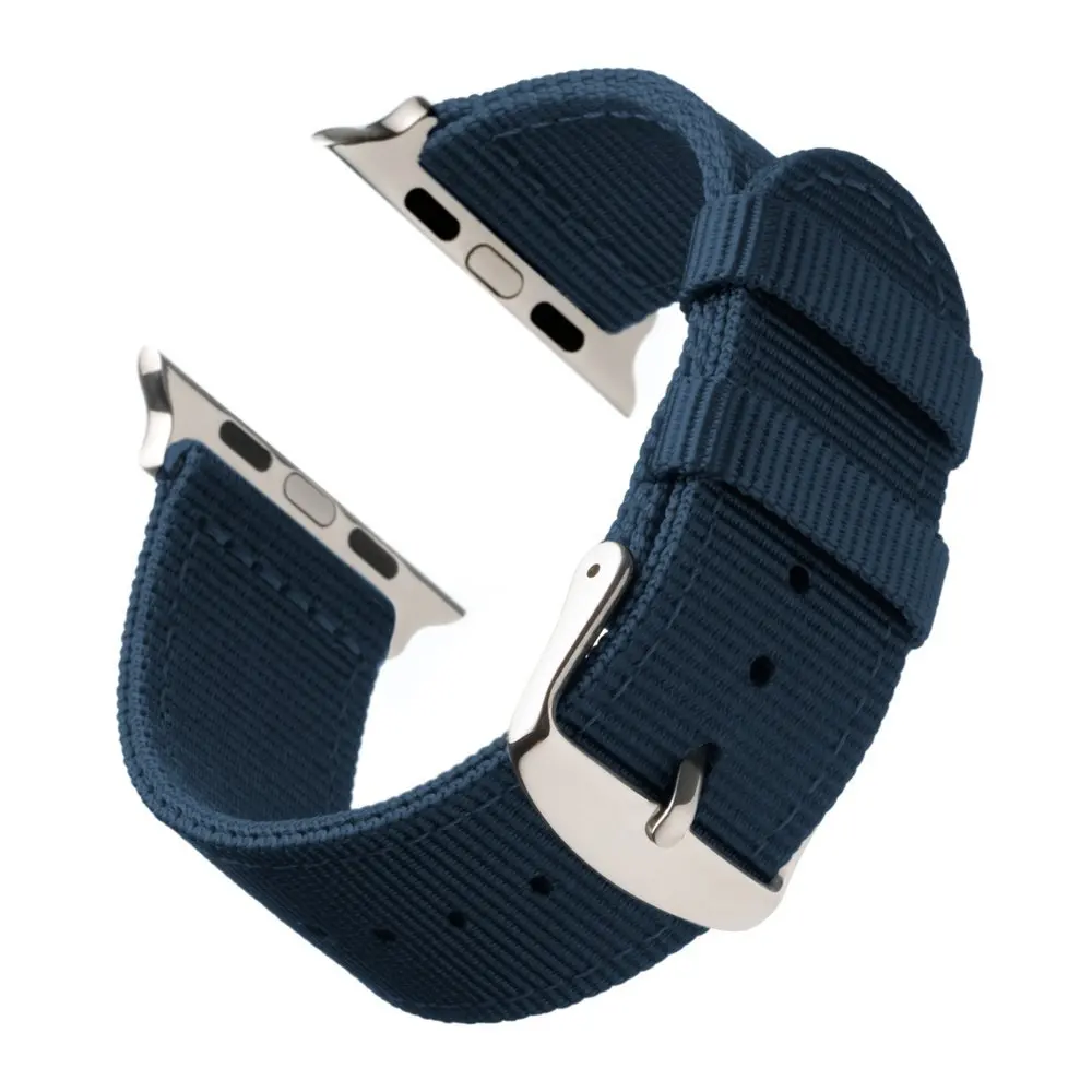 Blue White Eastar легкий дышащий водонепроницаемый нейлоновый ремешок для apple watch 5 ремешок 42 мм 38 мм для iWatch serise 4 3 2 1 ремешок для часов - Цвет ремешка: Blue White