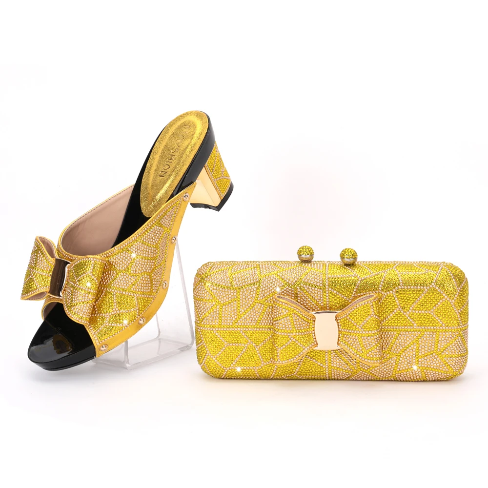 Новинка 2021 итальянский дизайн африканская Нигерия сумка на высоком каблуке