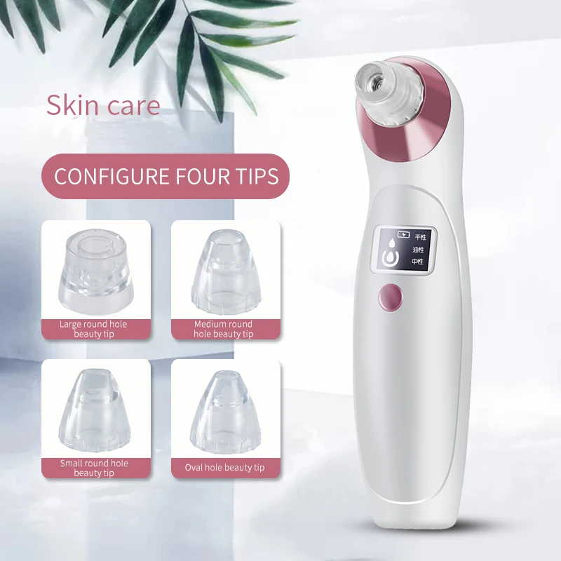 Blackhead Remover Face Deep Pore Cleaner Acne Pimple Removal Vacuum Suction Facial SPA Diamond Beauty Care Tool Skin Care vip