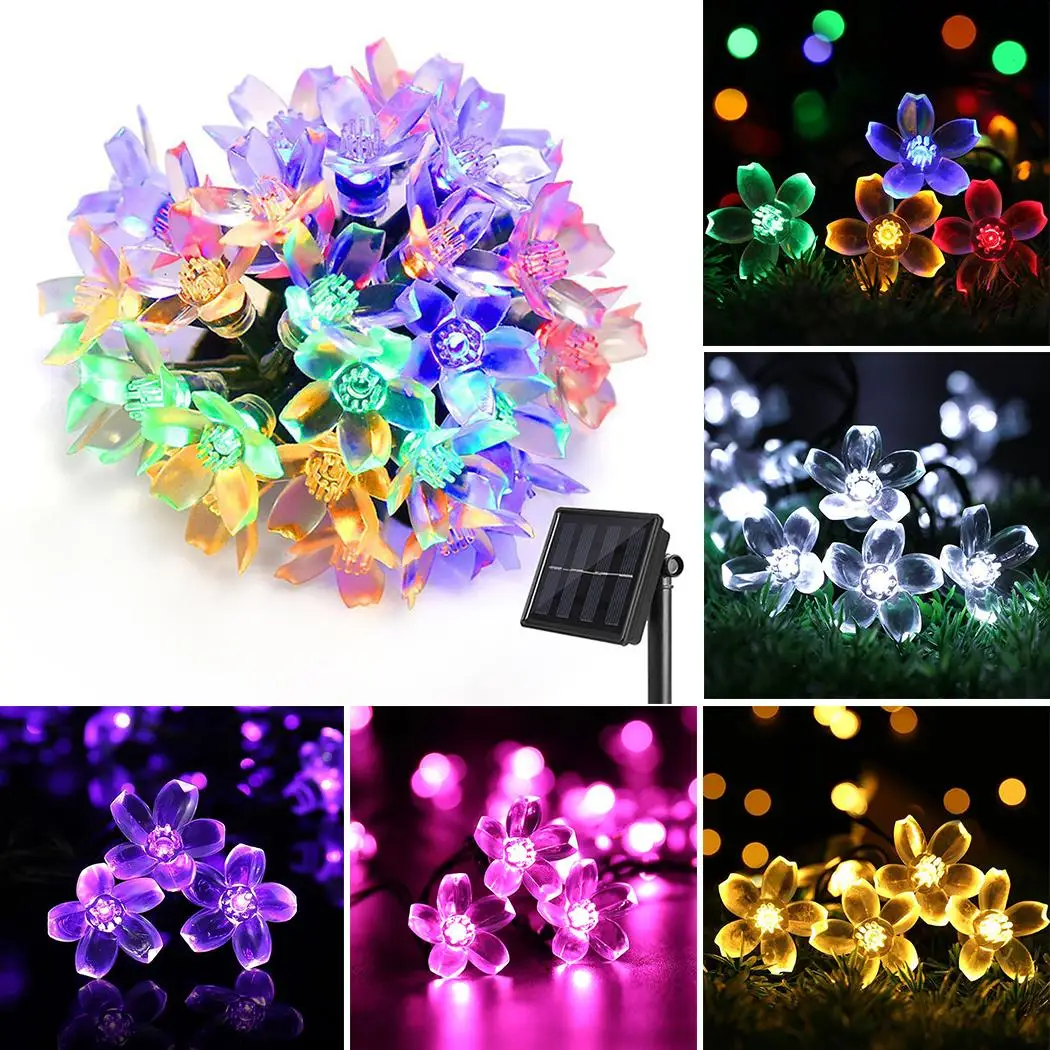 

Camping Solar String Lights Party Home Balcony Decoration Solar Powered