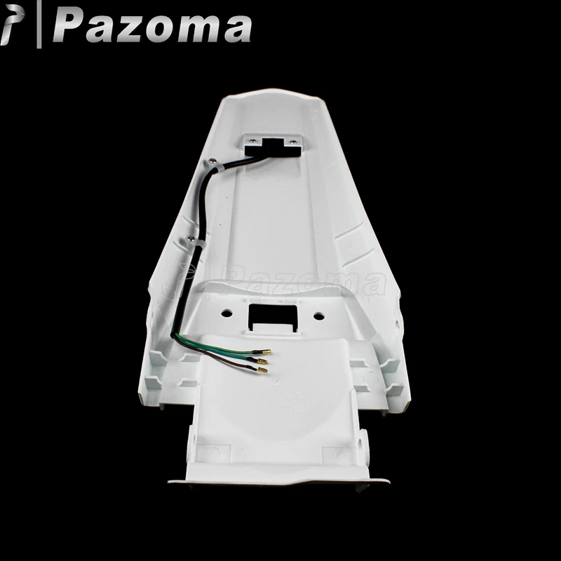 Новый мотоциклетный внедорожный мотокросс белый пластиковый задний брызговик с