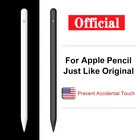 Стилус Apple Pencil 2 для iPad Pro 11 12,9 2021 2020 2018 2019 10,2 8th 7th Air 3 4, стилус для iPad с блокировкой пальмы