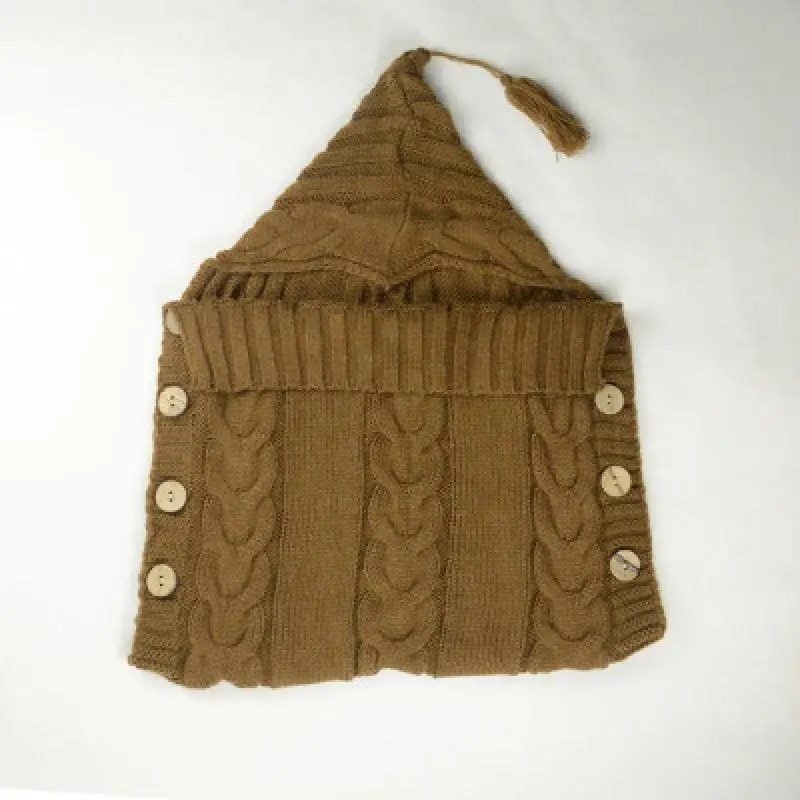 2019 г. Осенне-зимняя трикотажная сумка для младенцев модный стиль кнопка реквизит