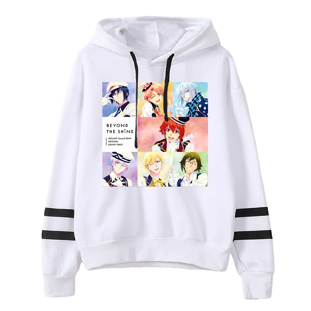 

2021 IDOLiSH7 Re:vale MOMO Sunohara Momose Cosplay Parallel Bars Hoodie Sweatshirts Casual Spring Autumn Winter Letter Clothes