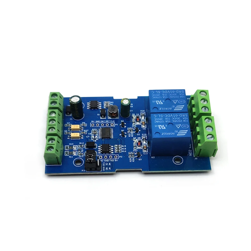 Релейный модуль Modbus RTU 7-24 В Протокол 2 4 канала 5 10 А/250 переменного/постоянного тока