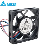 for delta 5010 50mm 50x50x10mm fan efb0512ha for cooler master two ball bearing cooling fan dc12v 0 15a with 3pin 2pin