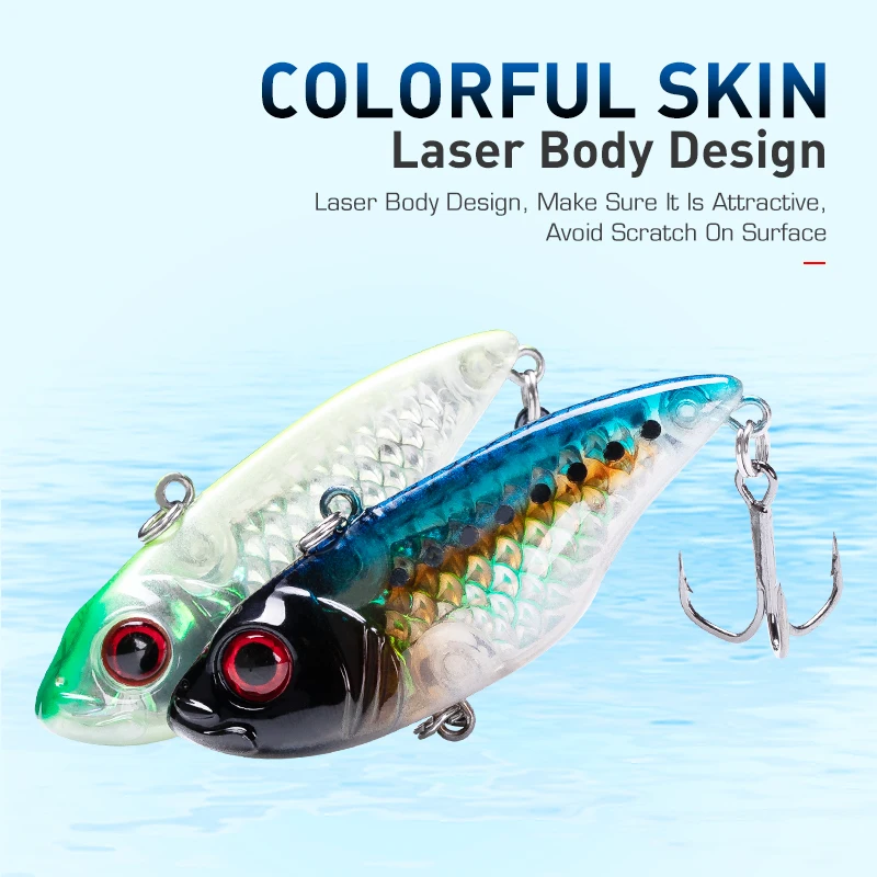 

Kingdom Phantom Vib Fishing Lures 50/60mm Sinking Crankbait Wobbler Far Casting Trout Lure Topwater Artificial Plastic Hard Bait