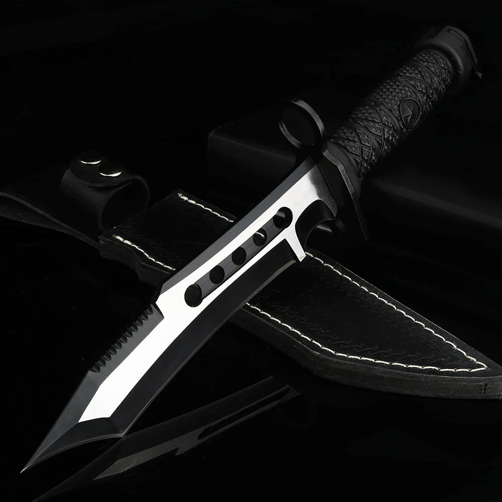 Outdoor knife camping EDC tool self-defense climbing hunting high hardness straight | Инструменты
