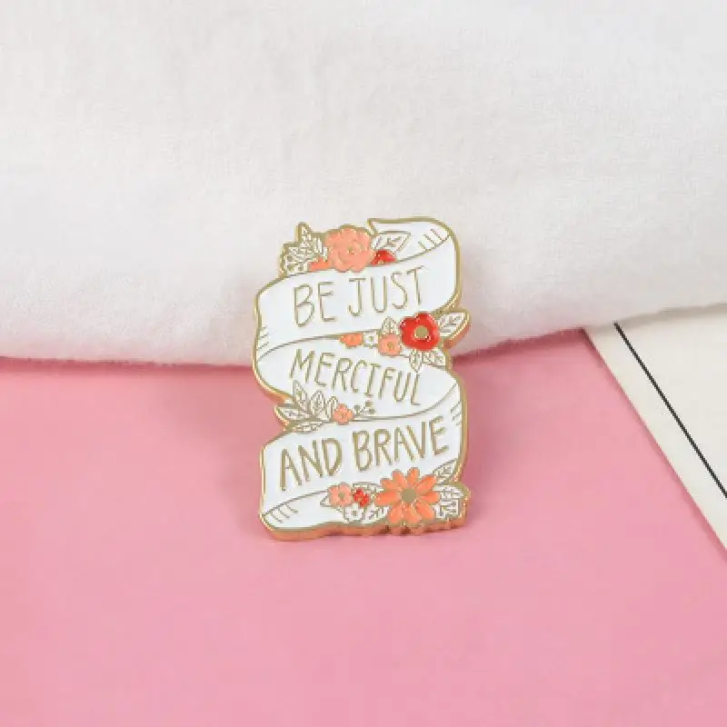 Pink Love Enamel Pin Keyboard Surrounded By Flowers Book Ribbon Brooches Moth Animal Badges Tailor Woman Jewelry Full Girl Heart | Украшения