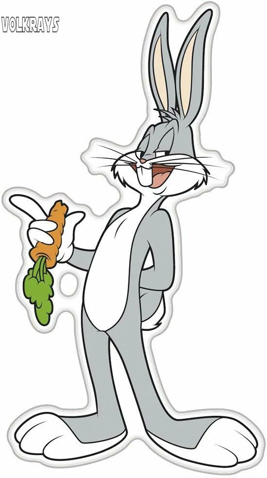 Volkrays индивидуальная Автомобильная наклейка кролик ест редис аксессуары