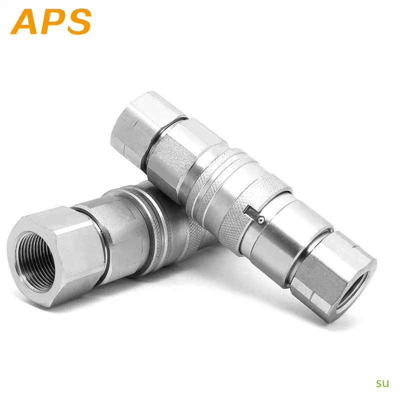 Быстроразъемный гидравлический быстроразъемный соединитель 1/4 3/8 1/2 3/4 1 дюйм |