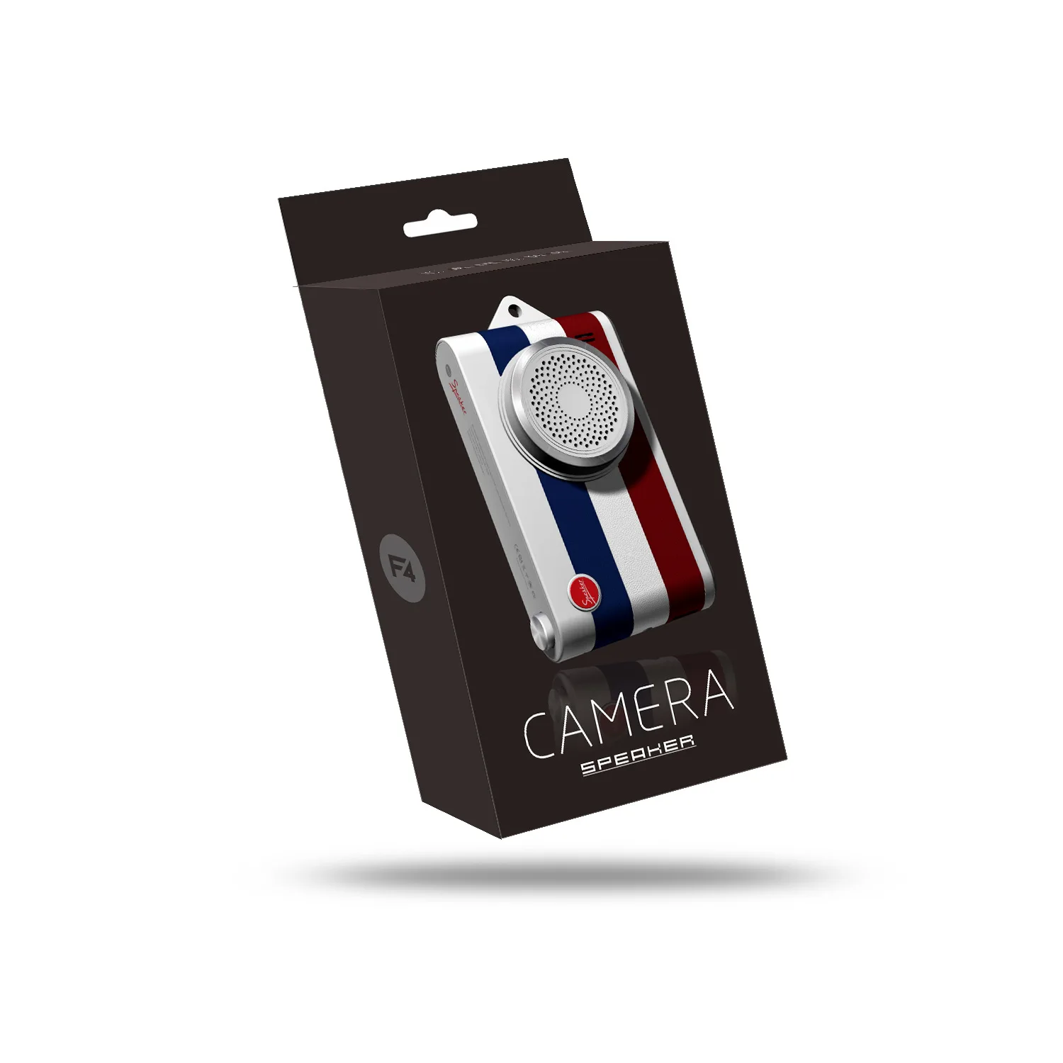 

2020 new retro mini camera bluetooth speaker private model selfie power bank mobile power 4000mAh mah speaker