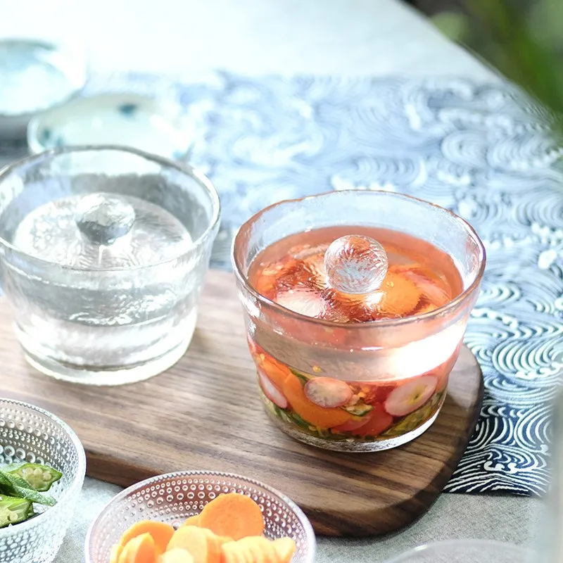 Качественные чаши из матового стекла креативная утолщенная кристально