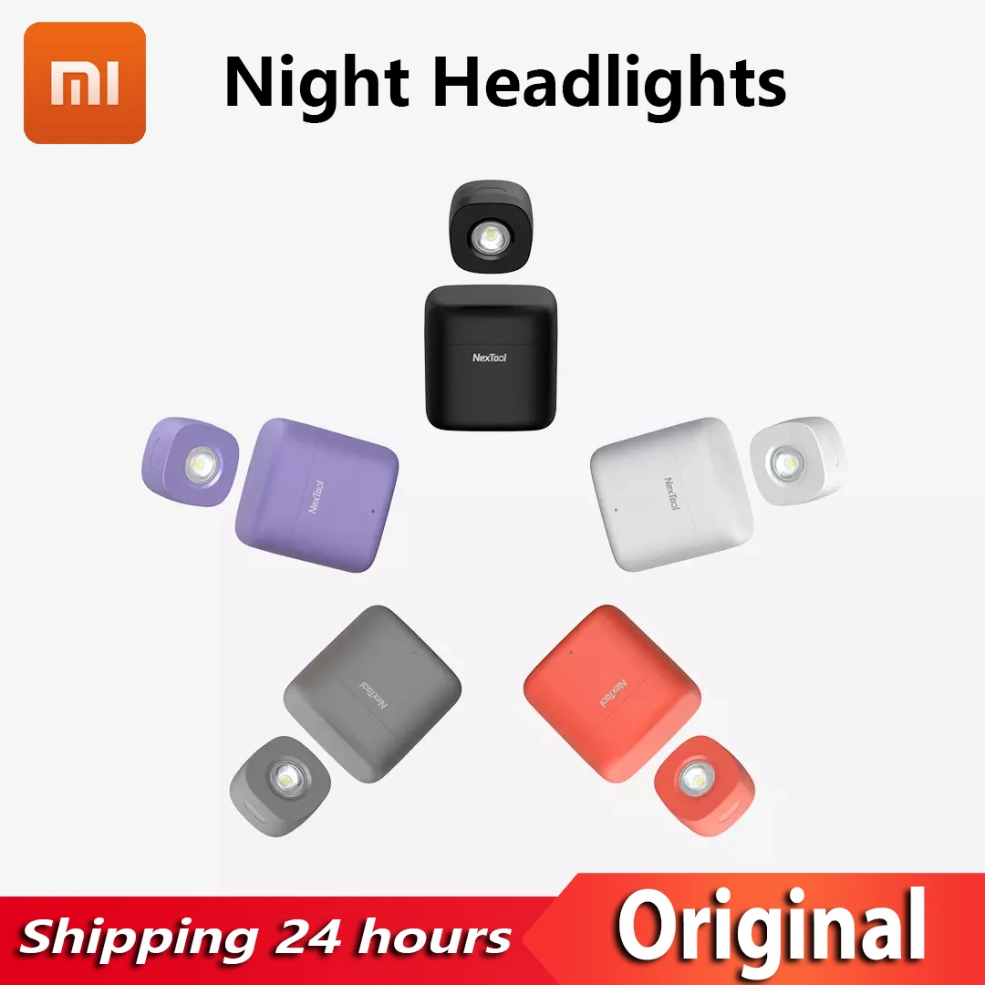 

Xiaomi YOUPIN Nextool ночные фары портативные наружные многофункциональные светодиодные осветительные приборы для кемпинга туризма ночной пробежк...