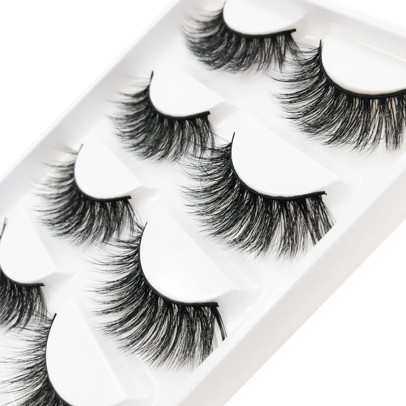 Ресницы из искусственной норки ручной работы 5 пар | Красота и здоровье