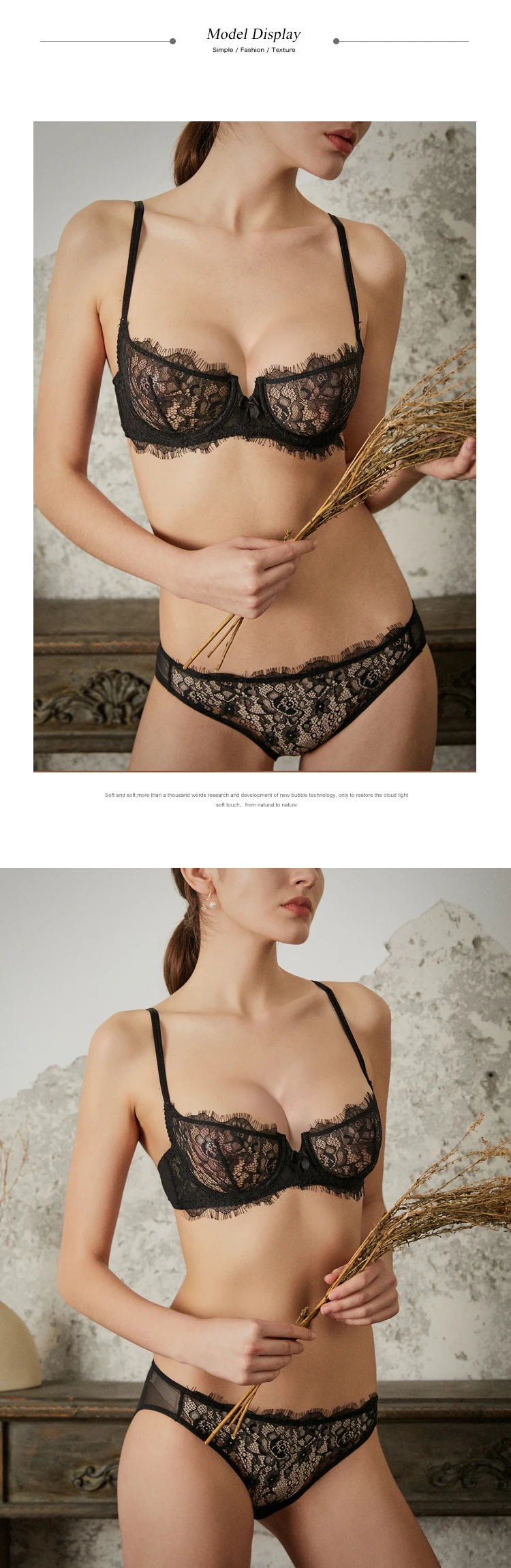 LILYMODA бюстгальтер Беспроводной спортивный бюстгальтер для девочек переходного возраста от Для женщин белье BH вышитая прозрачная вкус кружевной сексуальный бюстгальтер пуш-ап бюстгальтеры пояс нижнее белье