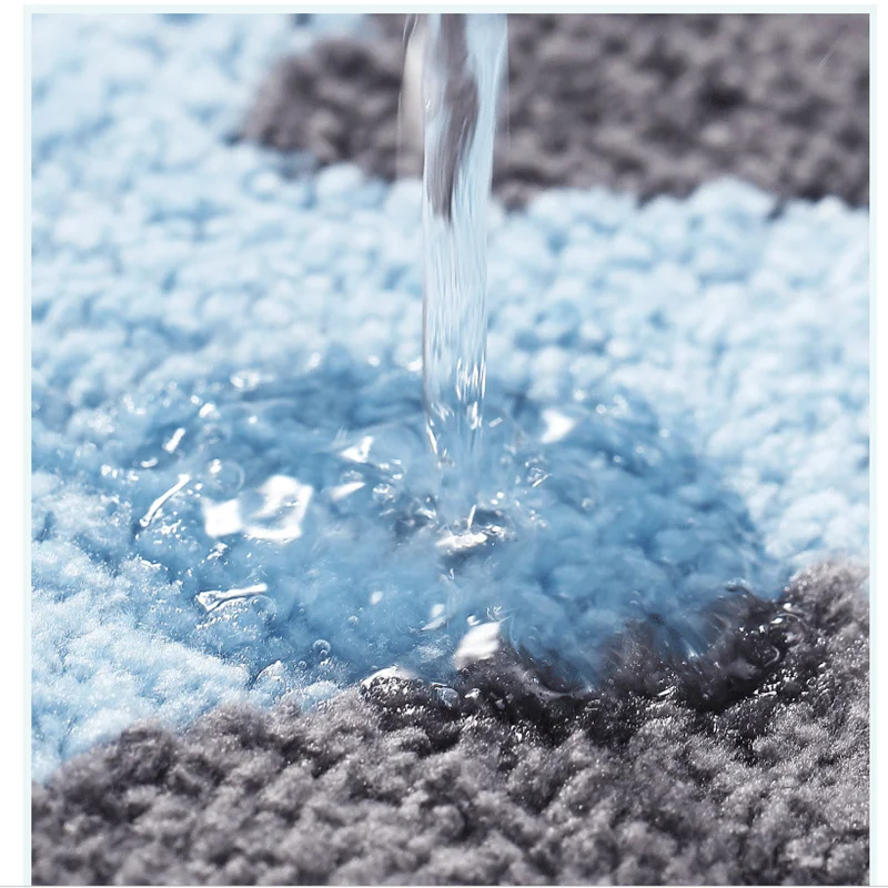 Мультяшный дизайн коврик для ванной разные цвета классический узор супер мягкий