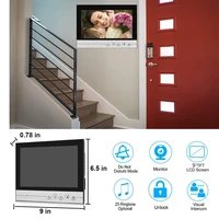 new home 9 inch color tft digital 169 display 800x480 lcd widescreen monitor for video doorphone video doorbell intercom system