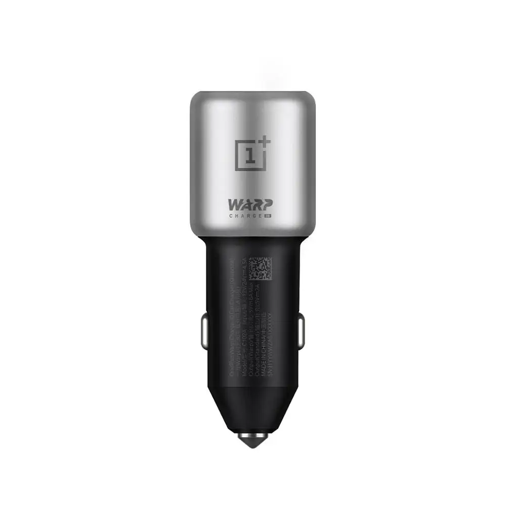Автомобильное зарядное устройство OnePlus Warp Charge 30 Вт 5 В/6 А кабель Usb Type-c для oneplus 7 7t
