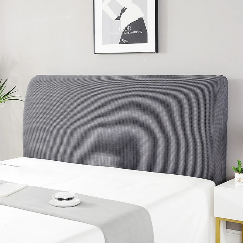 

Thicken Protection Headboard Case Soft Elastic Bedside Cover Dust-Proof Bed Back Cover Bedroom Bed Cushion Covers
