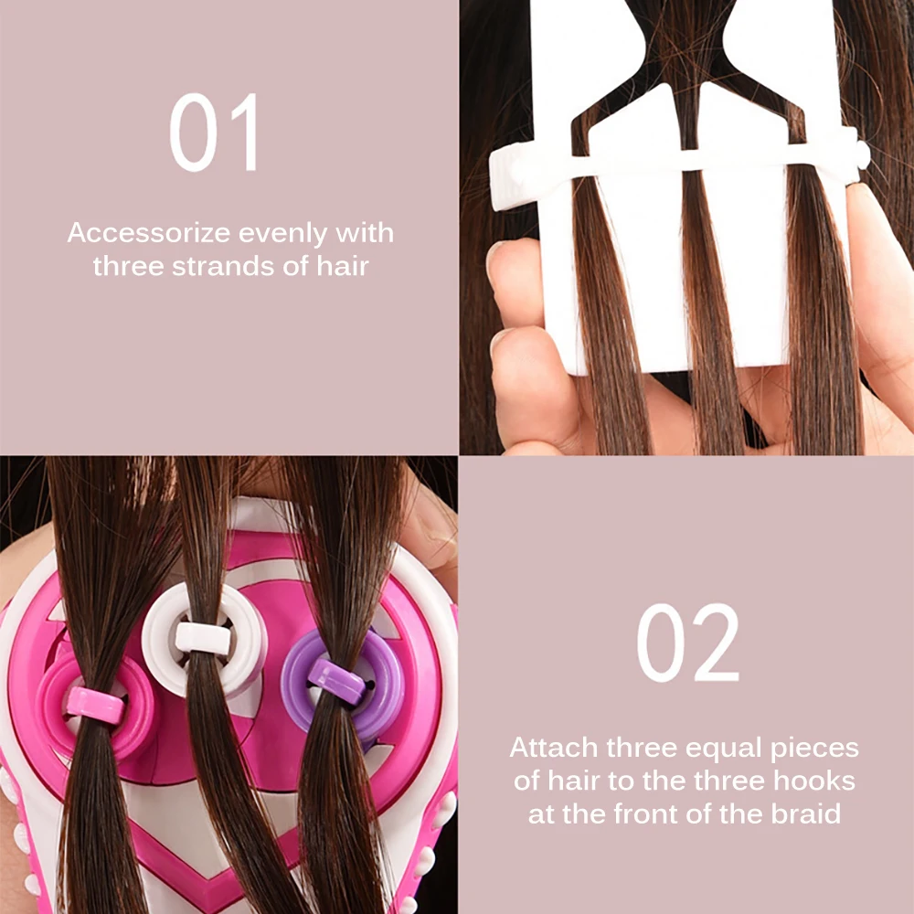 

Electric Hair Braiding Device Hair Knitting Machine DIY Hair Knitting Tool