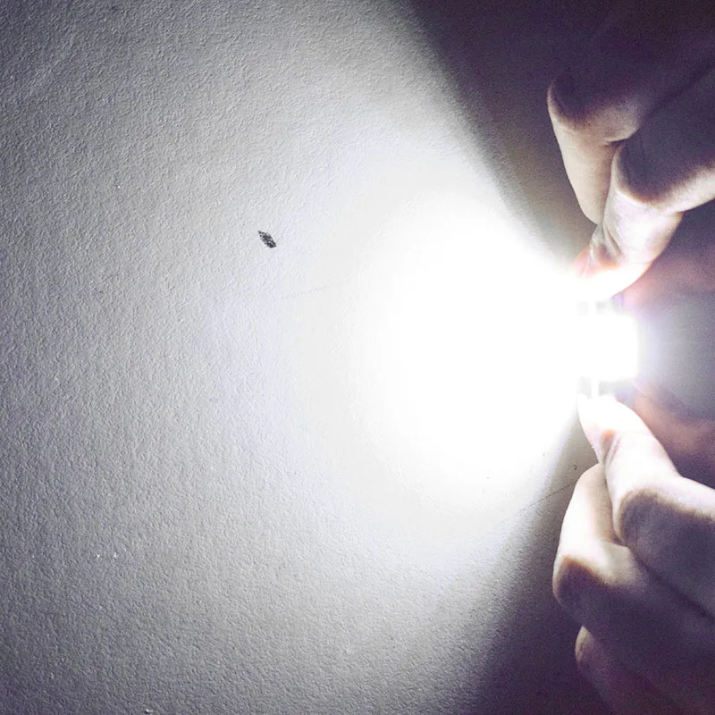 

10pcs/set Festoon super brightness 41mm reading lights LED Auto Licence Plate Lights Car Interior Dome Lamp Roof Reading Bulbs