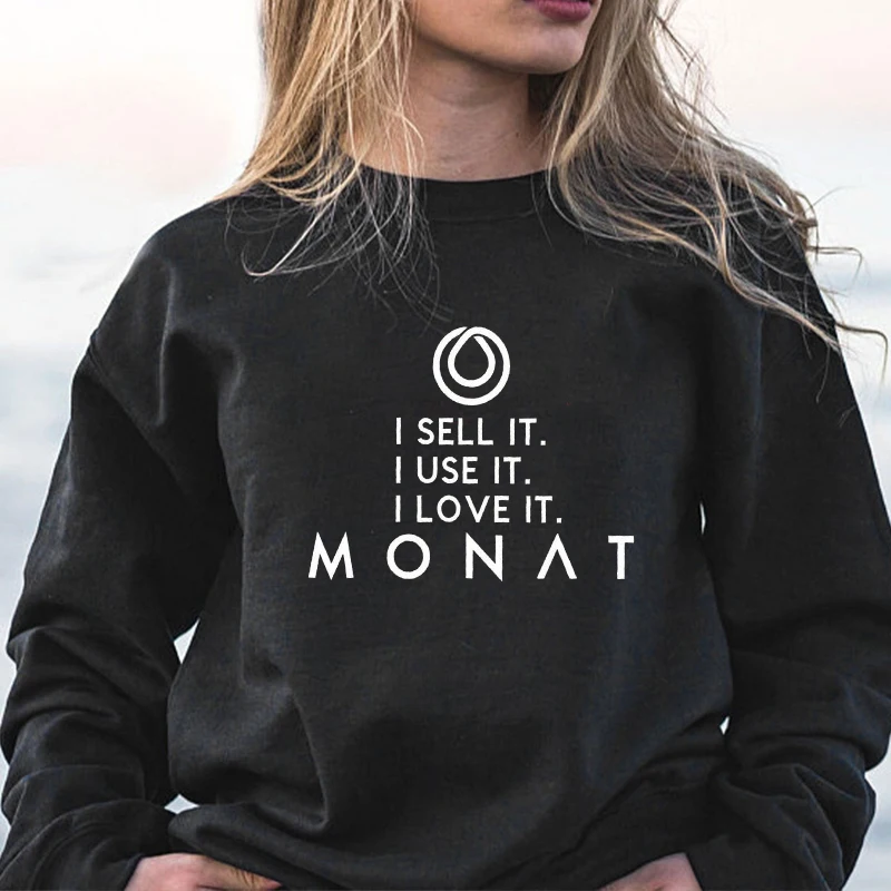 

Женские толстовки, забавные Monat толстовки, унисекс пуловер с забавным принтом букв, осеннее пальто с капюшоном и длинным рукавом размера плю...