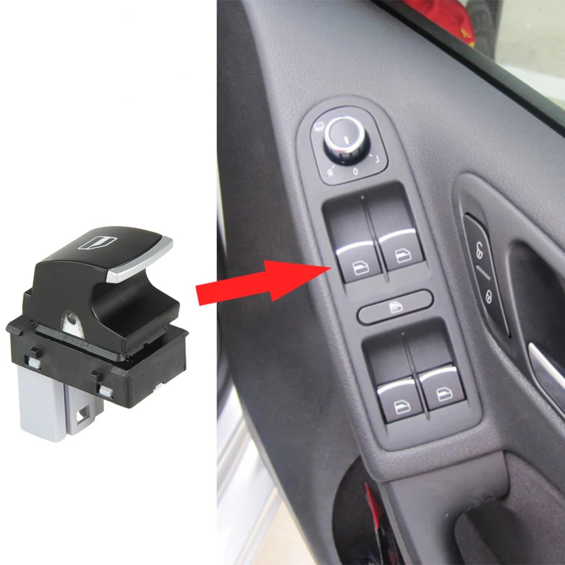 

5ND959855 5K0959855 Новый электрический оконный выключатель для VW Golf Jetta Passat Rabbit 2009-2013